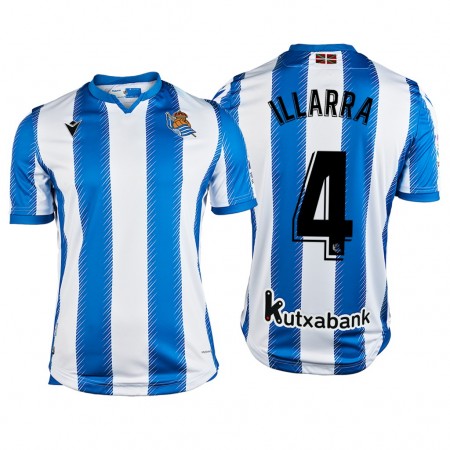 Real Sociedad Asier Illarramendi 4 Thuis Shirt 2019-20